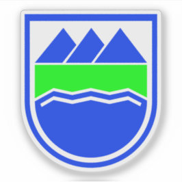 Wapen van Dalvíkurbyggð, eiland Sticker