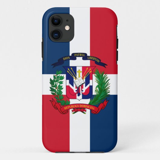 wapen van de Dominicaanse Republiek Case-Mate iPhone Case (Achterkant)