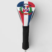 wapen van de Dominicaanse Republiek Golfheadcover (Voorkant)