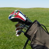 wapen van de Dominicaanse Republiek Golfheadcover (Insitu)