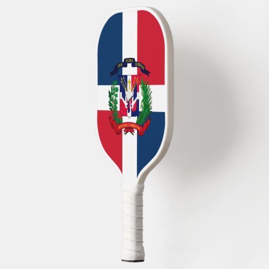 wapen van de Dominicaanse Republiek Pickleball Paddle (Links)