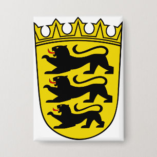 Wapen van de Duitse deelstaat Baden-Württemberg Button