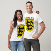 Wapen van de Duitse deelstaat Baden-Württemberg T-shirt (Unisex)