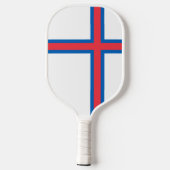 wapen van de Faeröer (DENEMARKEN) Pickleball Paddle (Achterkant)