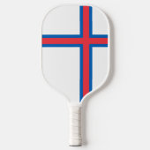 wapen van de Faeröer (DENEMARKEN) Pickleball Paddle (Voorkant)