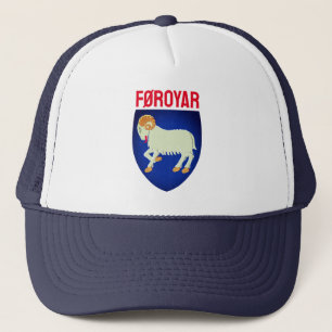 wapen van de Faeröer (DENEMARKEN) Trucker Pet