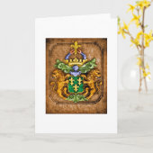 Wapen van de familie Van Westervelt Kaart (Gele Bloem)