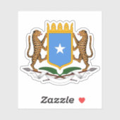 Wapen van de Federale Republiek Somalië Sticker (Vel)