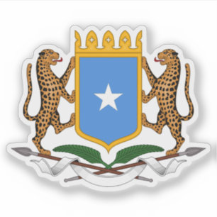 Wapen van de Federale Republiek Somalië Sticker