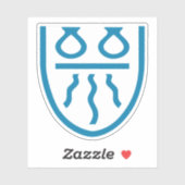 Wapen van de gemeente Ballerup Sticker (Vel)