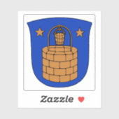 Wapen van de gemeente Brøndby Sticker (Vel)