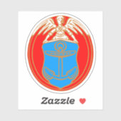 Wapen van de gemeente Dragør Sticker (Vel)