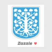 Wapen van de gemeente Esbjerg Sticker (Vel)