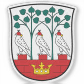 Wapen van de gemeente Frederiksberg Sticker (Voorkant)