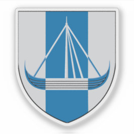 Wapen van de gemeente Frederikssund Sticker