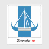 Wapen van de gemeente Frederikssund Sticker (Vel)