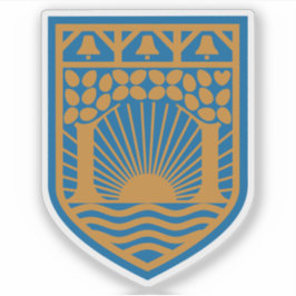 Wapen van de gemeente Gentofte Sticker