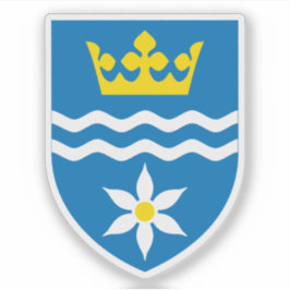 Wapen van de gemeente Halsnæs Sticker