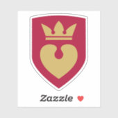 Wapen van de gemeente Hillerød Sticker (Vel)