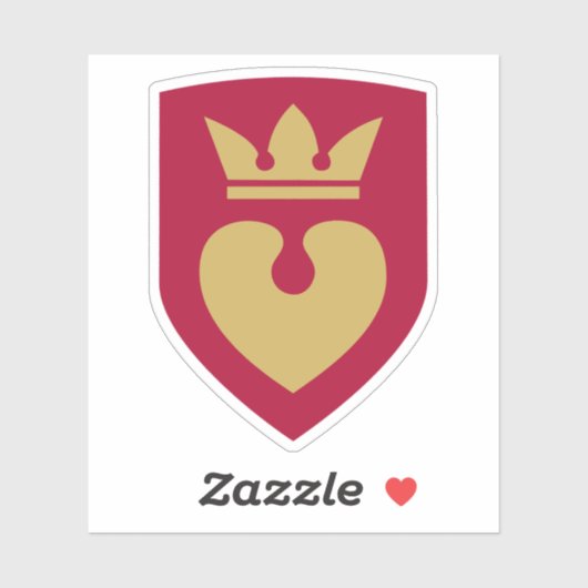 Wapen van de gemeente Hillerød Sticker (Vel)