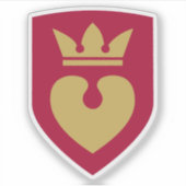 Wapen van de gemeente Hillerød Sticker (Voorkant)