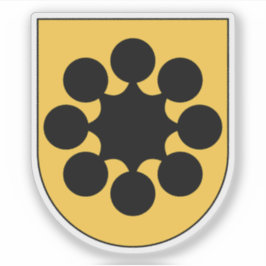 Wapen van de gemeente Hofors, Zweden Sticker