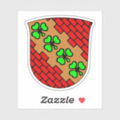 Wapen van de gemeente Høje-Tastrup Sticker (Vel)