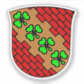 Wapen van de gemeente Høje-Tastrup Sticker (Voorkant)