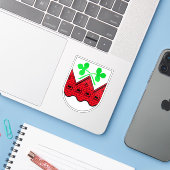 Wapen van de gemeente Hvidovre Sticker (Laptop met iPhone)