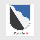 Wapen van de gemeente Klippan, Zweden Sticker (Vel)