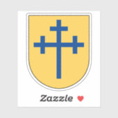 Wapen van de gemeente Köpings, Zweden Sticker (Vel)