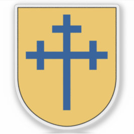 Wapen van de gemeente Köpings, Zweden Sticker