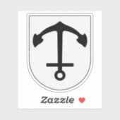 Wapen van de gemeente Norrtälje, Zweden Sticker (Vel)