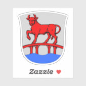 Wapen van de gemeente Rødovre Sticker (Vel)