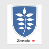 Wapen van de gemeente Rudersdal Sticker (Vel)