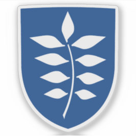 Wapen van de gemeente Rudersdal Sticker