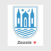 Wapen van de gemeente Svendborg Sticker (Vel)