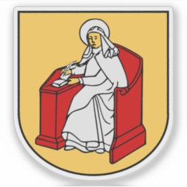 Wapen van de gemeente Voadstena, Zweden Sticker