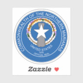 Wapen van de Noordelijke Marianen Sticker (Vel)