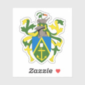 Wapen van de Pitcairneilanden Sticker (Vel)