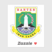 Wapen van de provincie Banten, Indonesië Sticker (Vel)