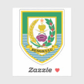Wapen van de provincie Bengkulu, Indonesië Sticker (Vel)