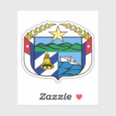 Wapen van de provincie Granma, Cuba Sticker (Vel)