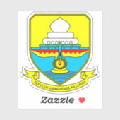 Wapen van de provincie Jambi, Indonesië Sticker (Vel)
