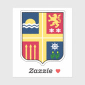 Wapen van de provincie La Romana Sticker (Vel)