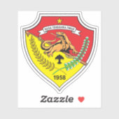 Wapen van de provincie Oost-Nusa Tenggara, Indones Sticker (Vel)