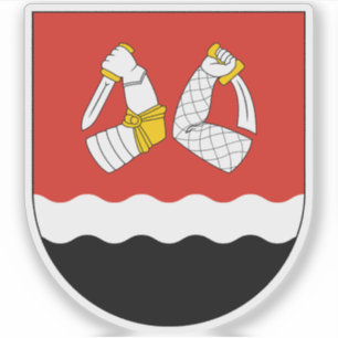 Wapen van de regio Zuid-Karelië, Finland Sticker