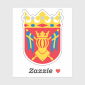 Wapen van de regio Zuidwest-Finland Sticker (Vel)