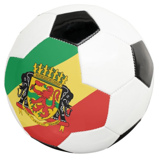 wapen van de republiek congo voetbal (Drie kwart)