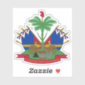 Wapen van de Republiek Haïti (1859-1964) Sticker (Vel)